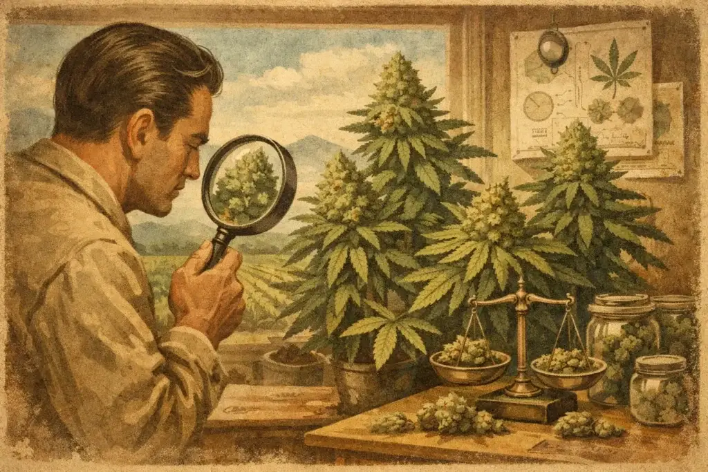 Beste Cannabis-Genetik für Ertrag finden