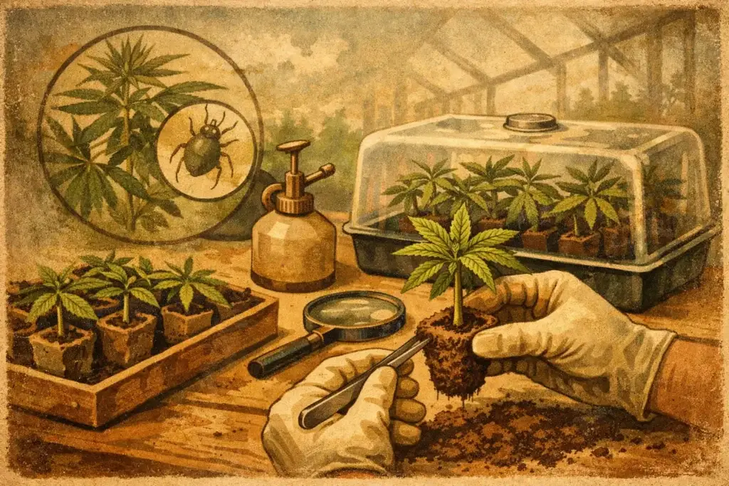 Schädlingsfreie Cannabis-Klone kaufen