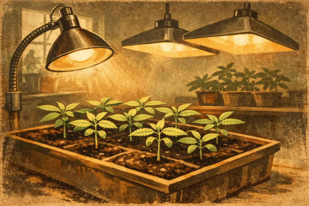 Autoflower Sämlinge optimal beleuchten
