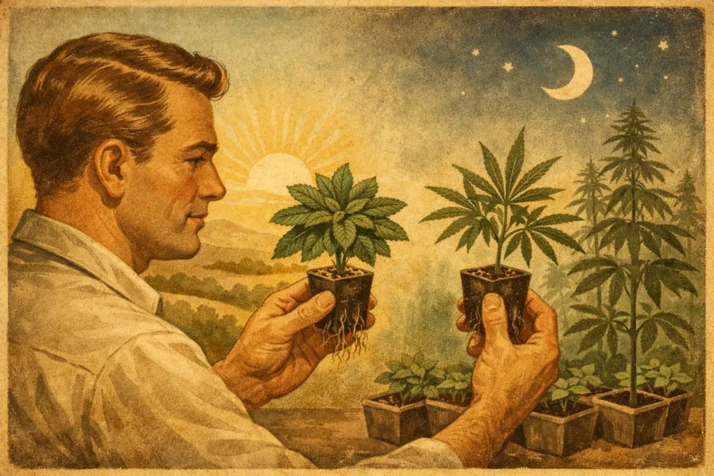 Indica oder Sativa Stecklinge wählen?