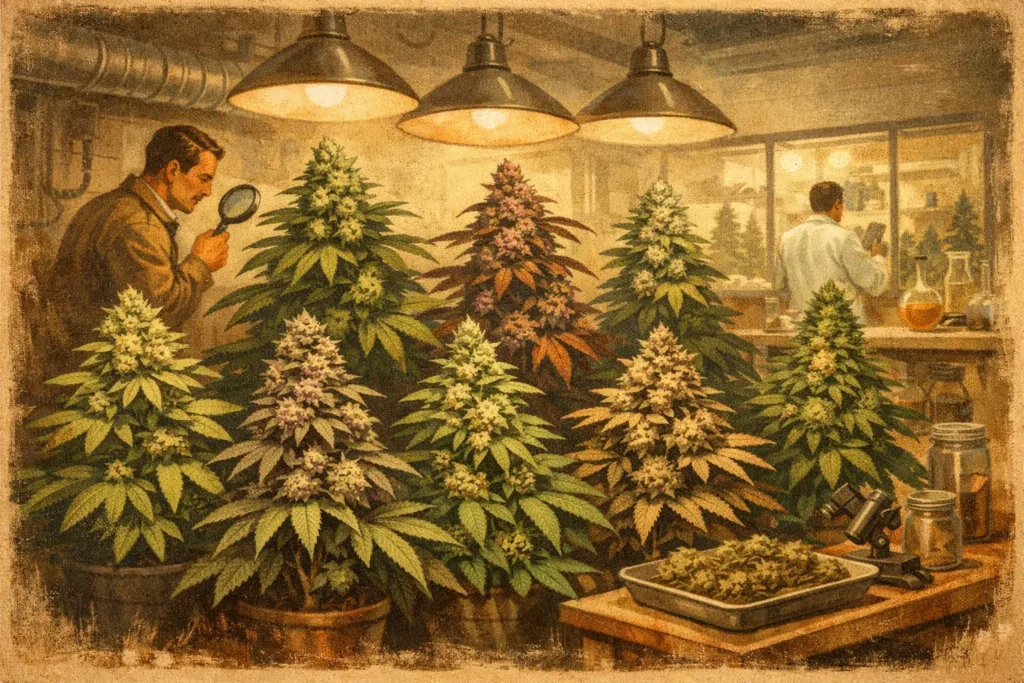 7 ertragstarke Cannabis-Genetiken indoor