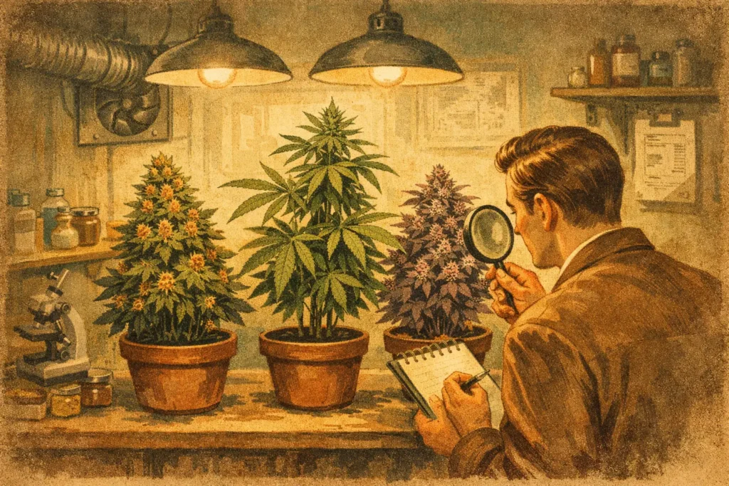 Welche Cannabis-Genetik passt indoor?