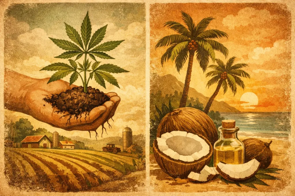 Erde vs. Kokos bei Cannabis – was passt besser?