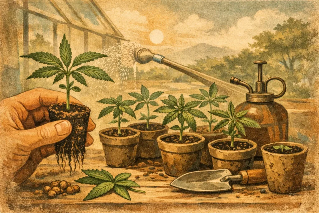 Ratgeber für gesunde Cannabis-Jungpflanzen